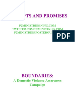 Precepts and Promises