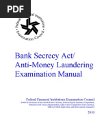 Download Bank Secrecy ActAnti-Money Laundering Examination Manual by Milton Recht SN30717791 doc pdf