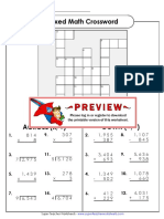 Mixed Crossword 