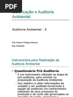 Certificação e Auditoria Ambiental