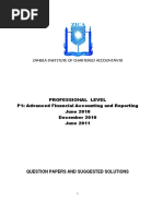 P1-Q and As-Advanced Financial Accounting and Reporting - June 2010 Dec 2010 and June 2011