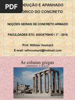 2) Introdução e Apanhado Histórico Do Concreto Armado