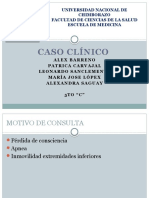 Caso Clínicoanestesia