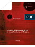 Concurenta Pe Piata Serviciilor de Acces La Internet in Moldova