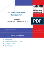 Lecture 06 Context-Free Grammars