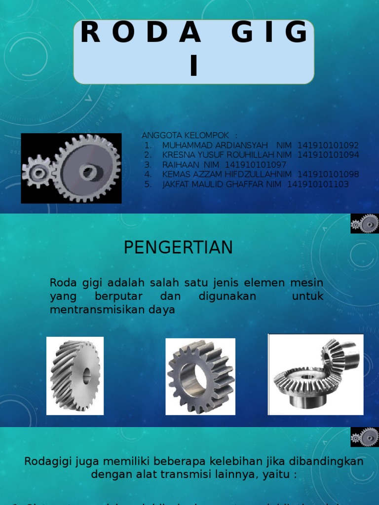 Roda Gigi | PDF
