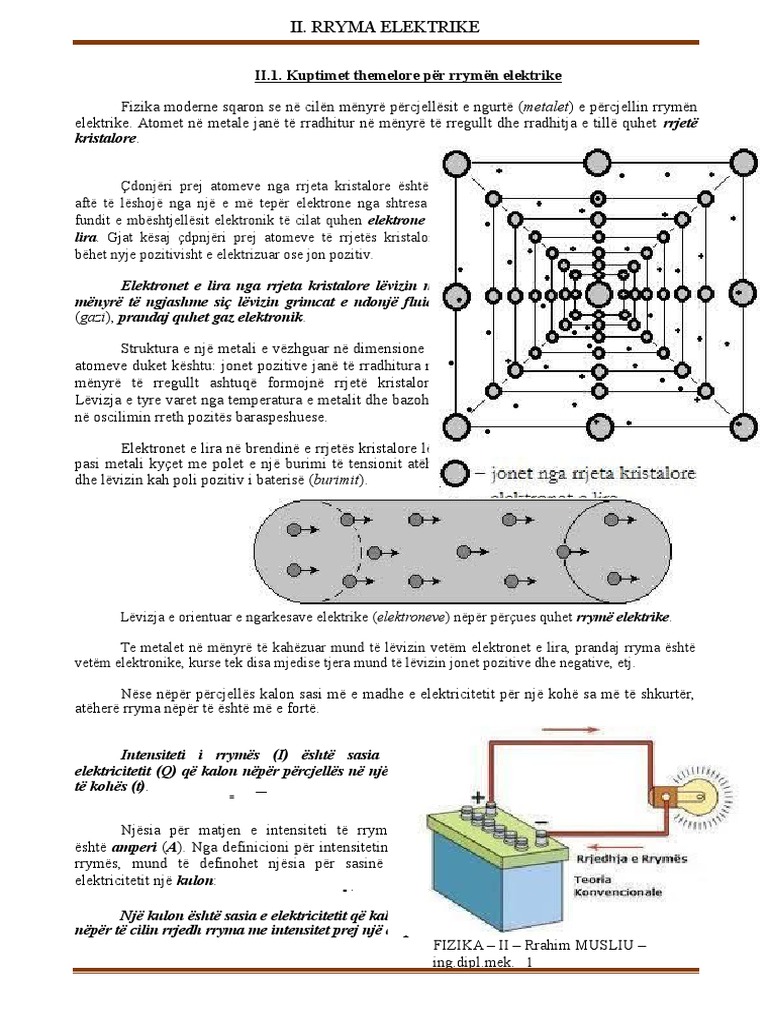 Rryma elektrike