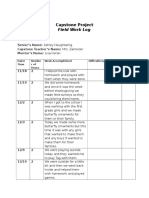 Field Work Form Actual