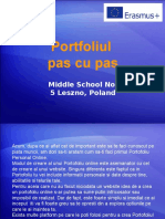 Creating Online Portfolio Step by Step - Romanian