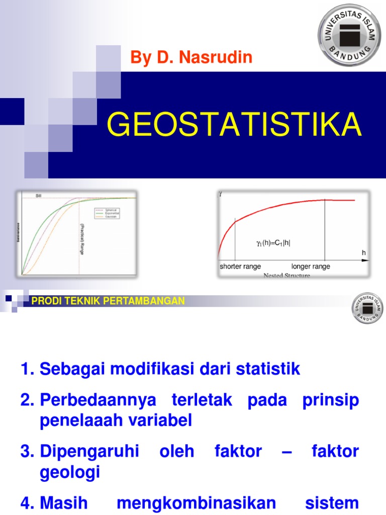 Pertemuan 2 Geostatistika | PDF | Sains & Matematika