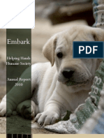 Embark: Helping Hands Humane Society Annual Report 2010