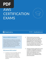 Introduction To AWS Certifications - Cloud Academy 1