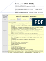 Matematicas de La Publicidad - Proyecto Alfonso Vazquez