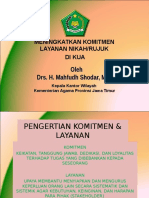 Peninkatan Layanan Nikah