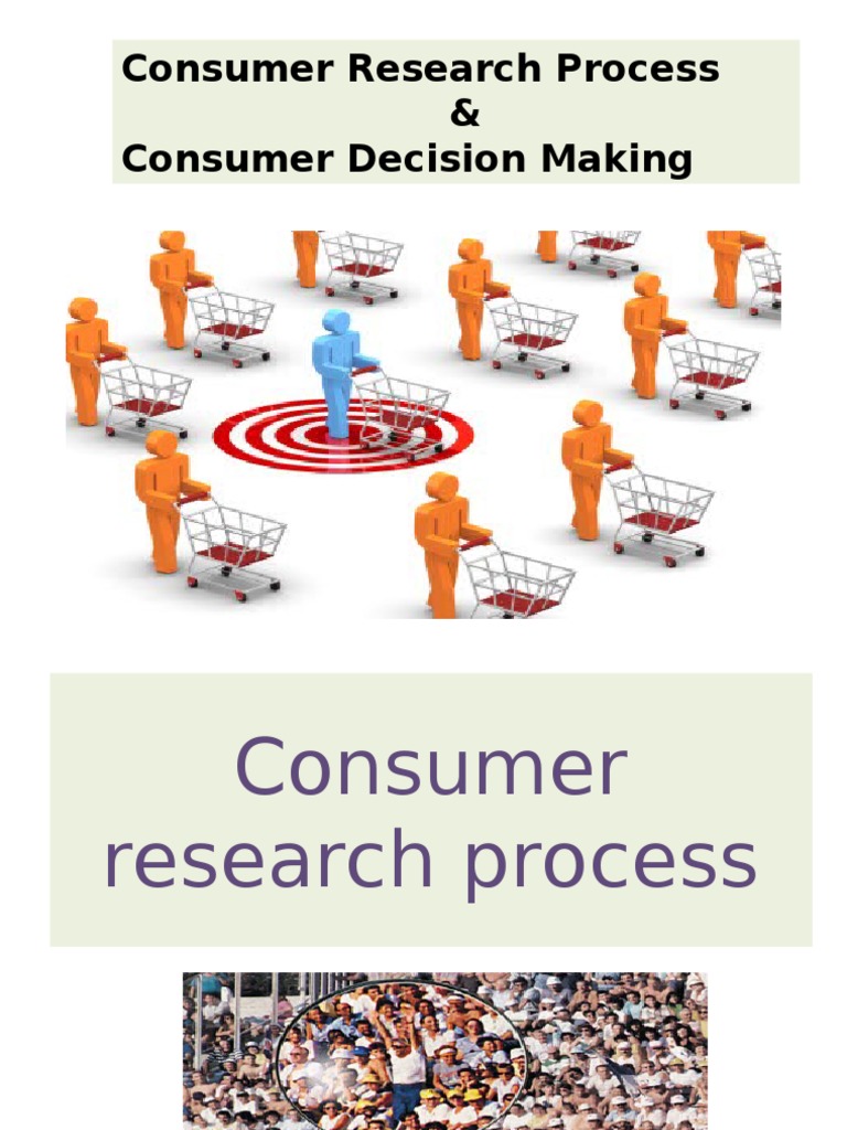 Consumer Research Process & Consumer Decision Making | PDF | Decision ...