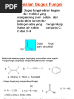 Pengenalan Gugus Fungsi