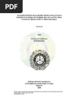 Download Analisis Sistem Manajemen Keselamatan Dan Kesehatan Kerja by Teti Azril SN307221845 doc pdf