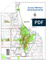 Bay County NPDES Phase II Watershed Boundary Base Map