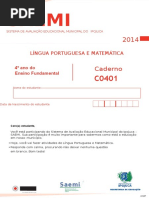 Avaliação diagnóstica SAEMI 3