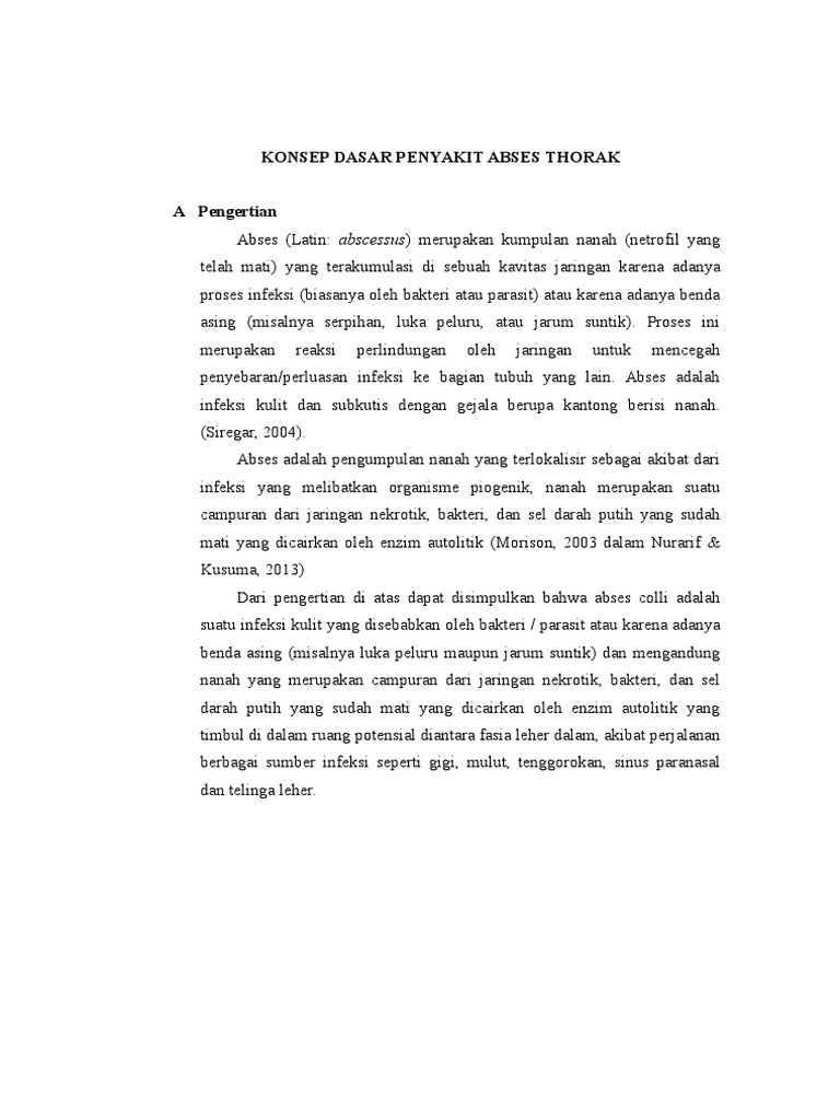 LP Abses Colli | PDF | Ilmu Sosial