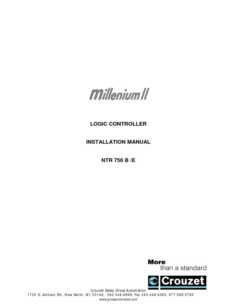 Millenium II Installation | PDF | Technology & Engineering