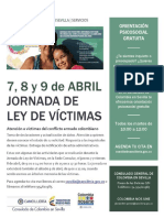 Día de la Memoria y Solidaridad con las víctimas del conflicto en Consulado de Sevilla