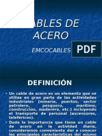 Cables de Acero