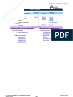 BCDFinancial Workbook Table of Contents