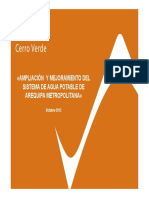 PDF 61758 Cerro Verde Ampliacion y Mejoramiento Del Sistema de Agua Potable en Arequipa PDF