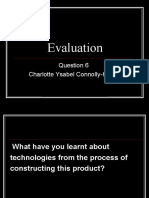 Evaluation: Charlotte Ysabel Connolly-Hayes