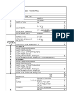 Formato para Costo de Maquinaria Rev.1 Marzo 30 2016