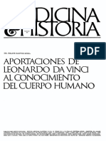 (Leonardo Da Vinci) Bastos Mora, Felipe - Aportaciones De Leonardo Da Vinci Al Conocimiento Del Cuerpo Humano.PDF