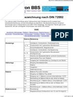 Klemmenbezeichnung Nach DIN 72552