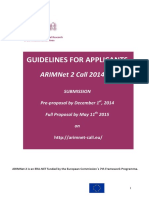 ARIMNet 2 Guidelines for Applicants_18_sept_2014