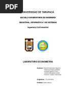 Ejercicios de econometria 