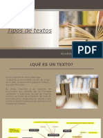 Tipos de Textos Listos