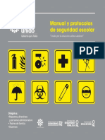 Manual y Protocolos de Seguridad Escolar