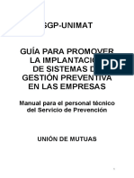 Guía SGP Unimat