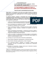 Formulación de Casos Logoterapéutica. Apael 2012