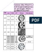 Replica Wheel Catalogue