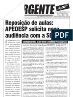 S.E.E. vai republicar Instrução sobre reposição de aulas com retificações ((Fax 4710)