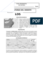 Ficha Informativa de Fenicia y Los Hebreos