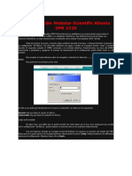 Configuración Webstar Scientific Atlanta DPR 2320