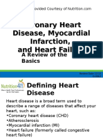 G-0967 Coronary Heart Disease, Myocardial Infarction, And Heart Failure, A Review of the Basics