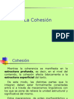 Cohesión