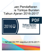 Panduan Pendaftaran Beasiswa Turkiye Burslari Tahun Ajaran 2016-2017