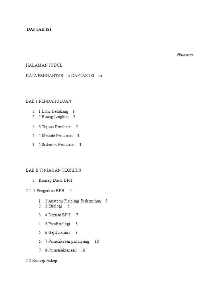 Metodo Post Op Turp Prostrat