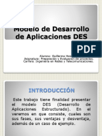 Modelo de Desarrollo de Aplicaciones DES