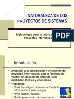 Proyectos de Ing de Sistemas