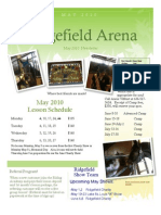 Ridgefield Arena: May 2010 Lesson Schedule